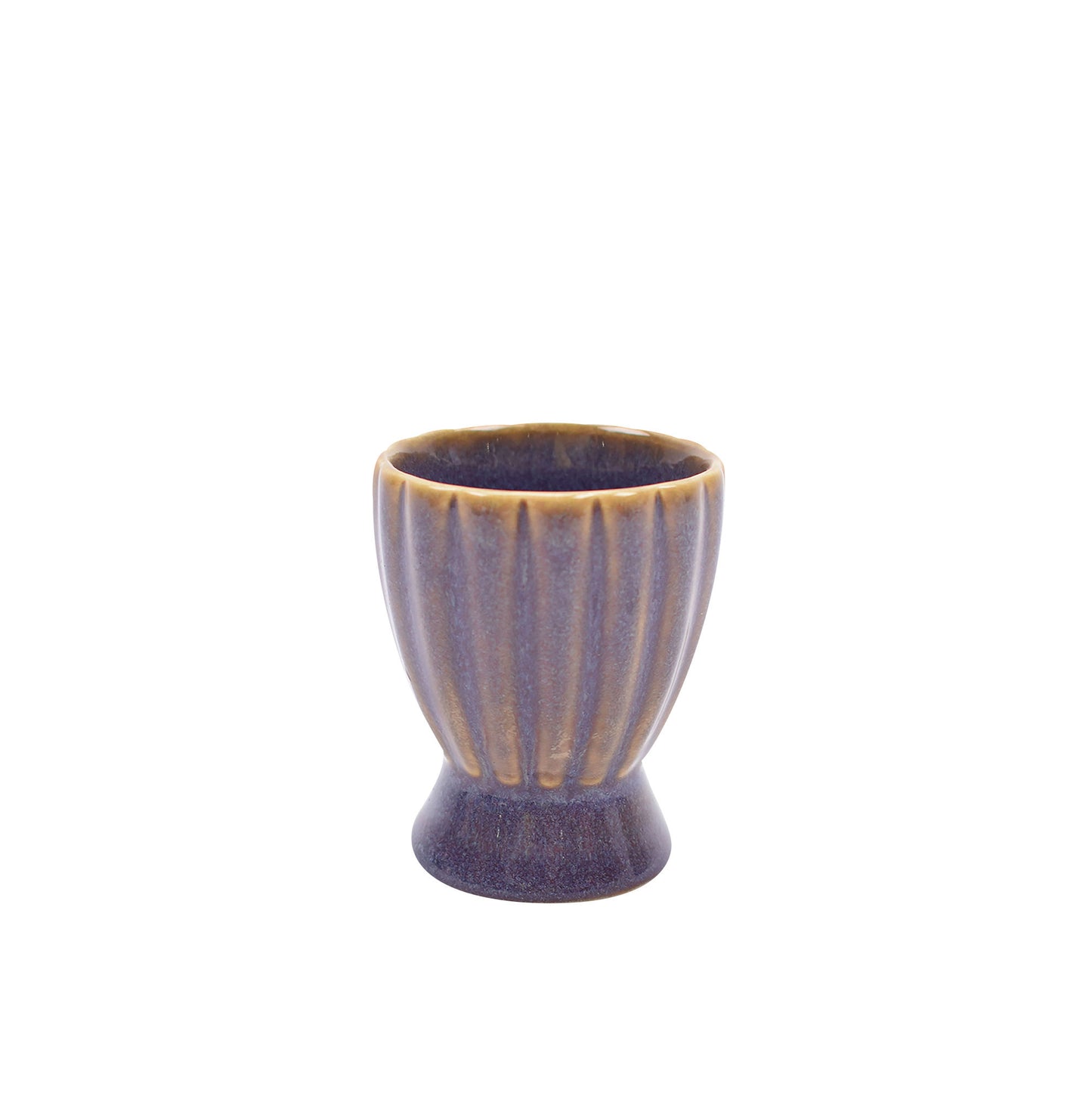 Bloomingville Latina Eierbecher, Violett, Steingut