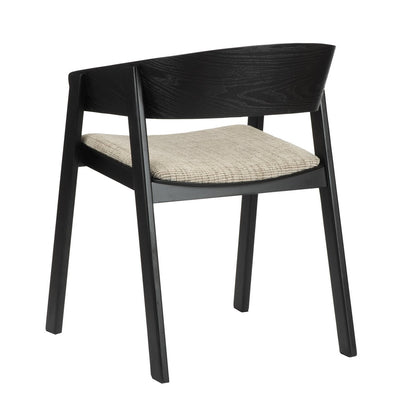 EDO Holzsessel (2er Set) schwarz