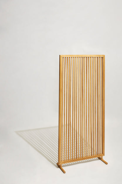 Hübsch Divide Raumteiler Naturfarben 70x140 cm