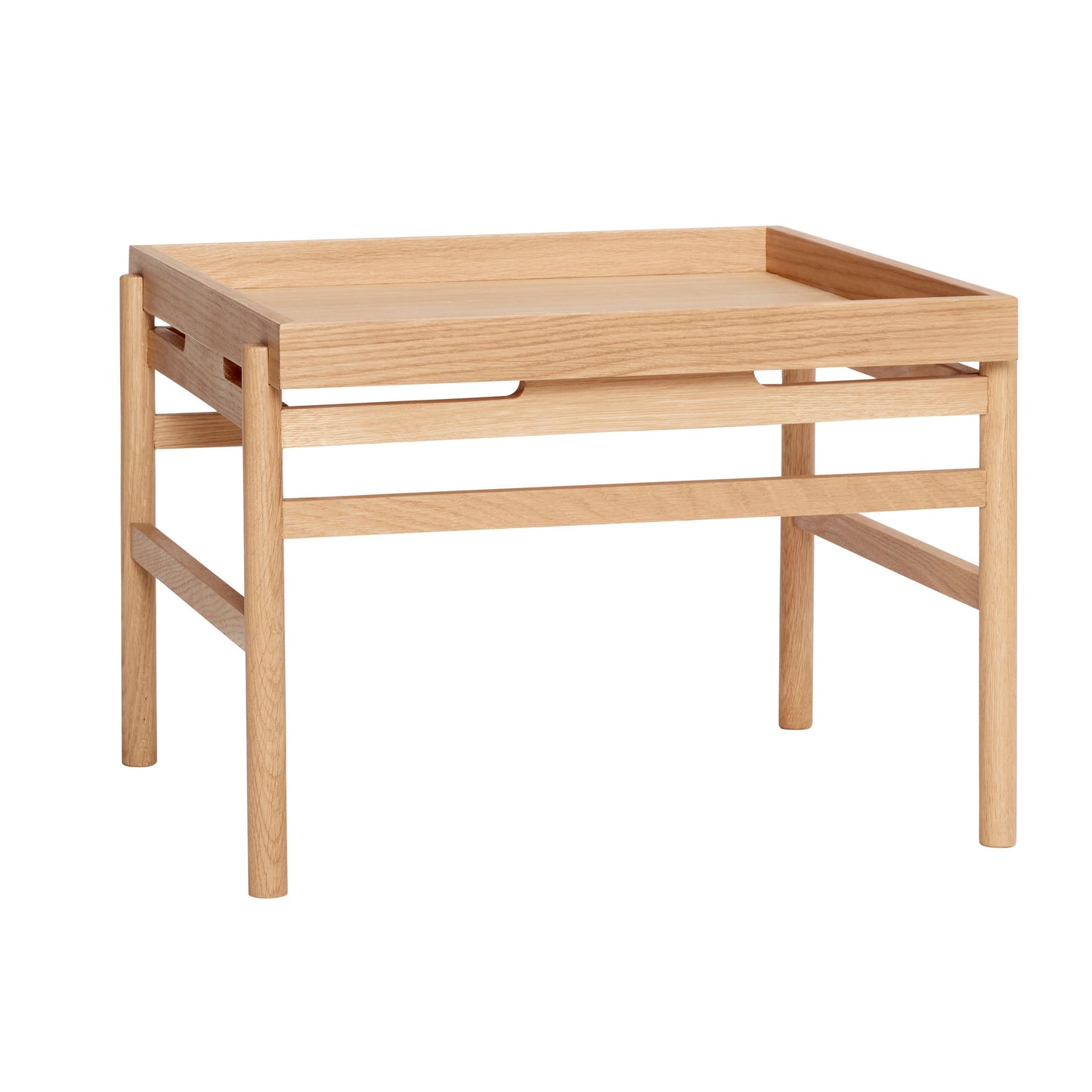 Hübsch Cube Couchtisch Naturfarben