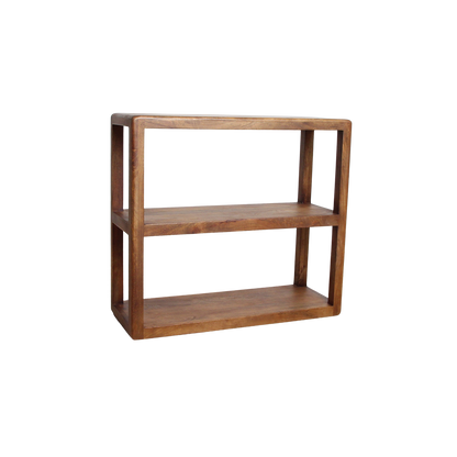 Bullnose Lagerregal aus Mangoholz