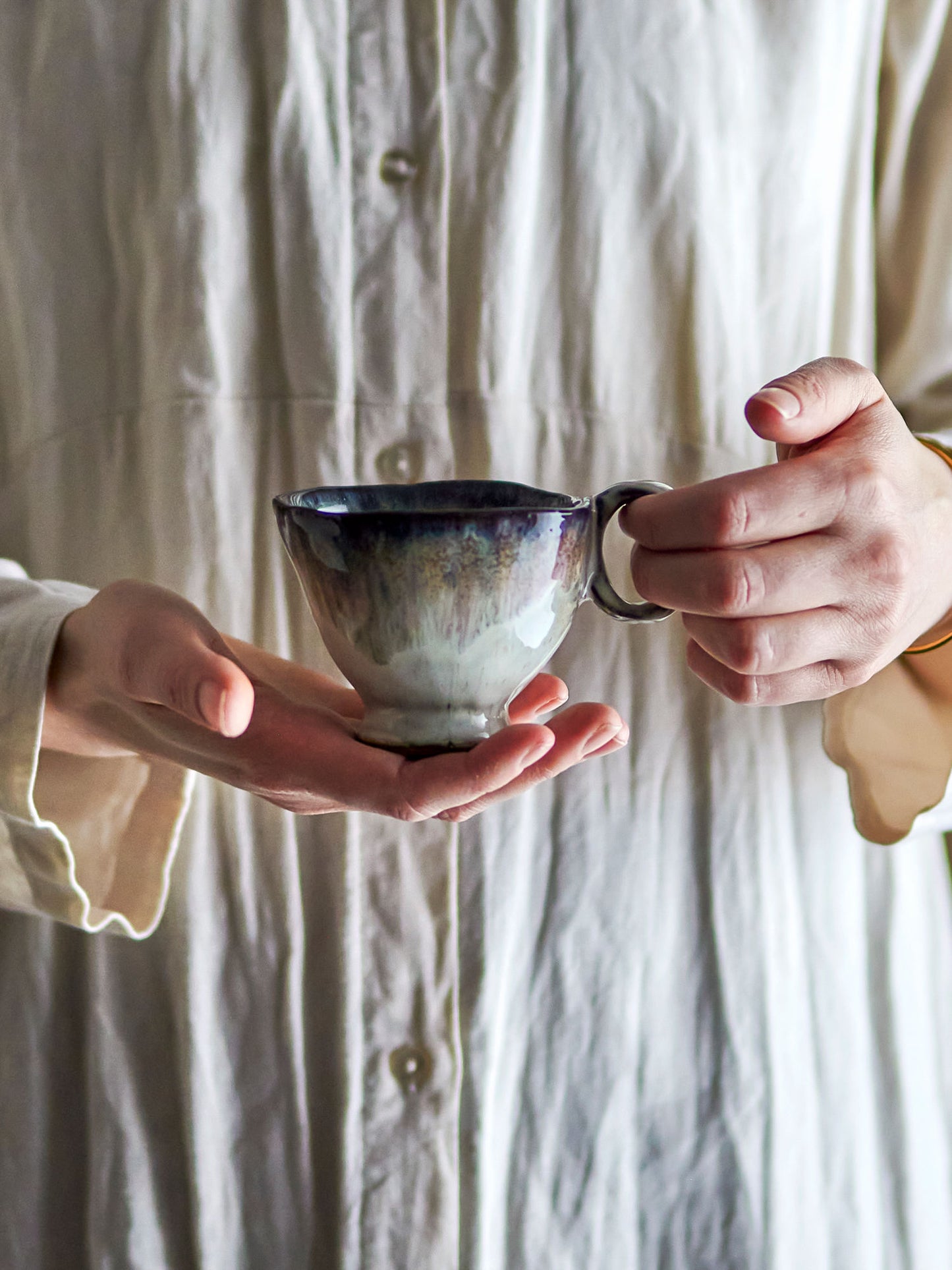 Bloomingville Imogen Tasse, Bunt, Steingut