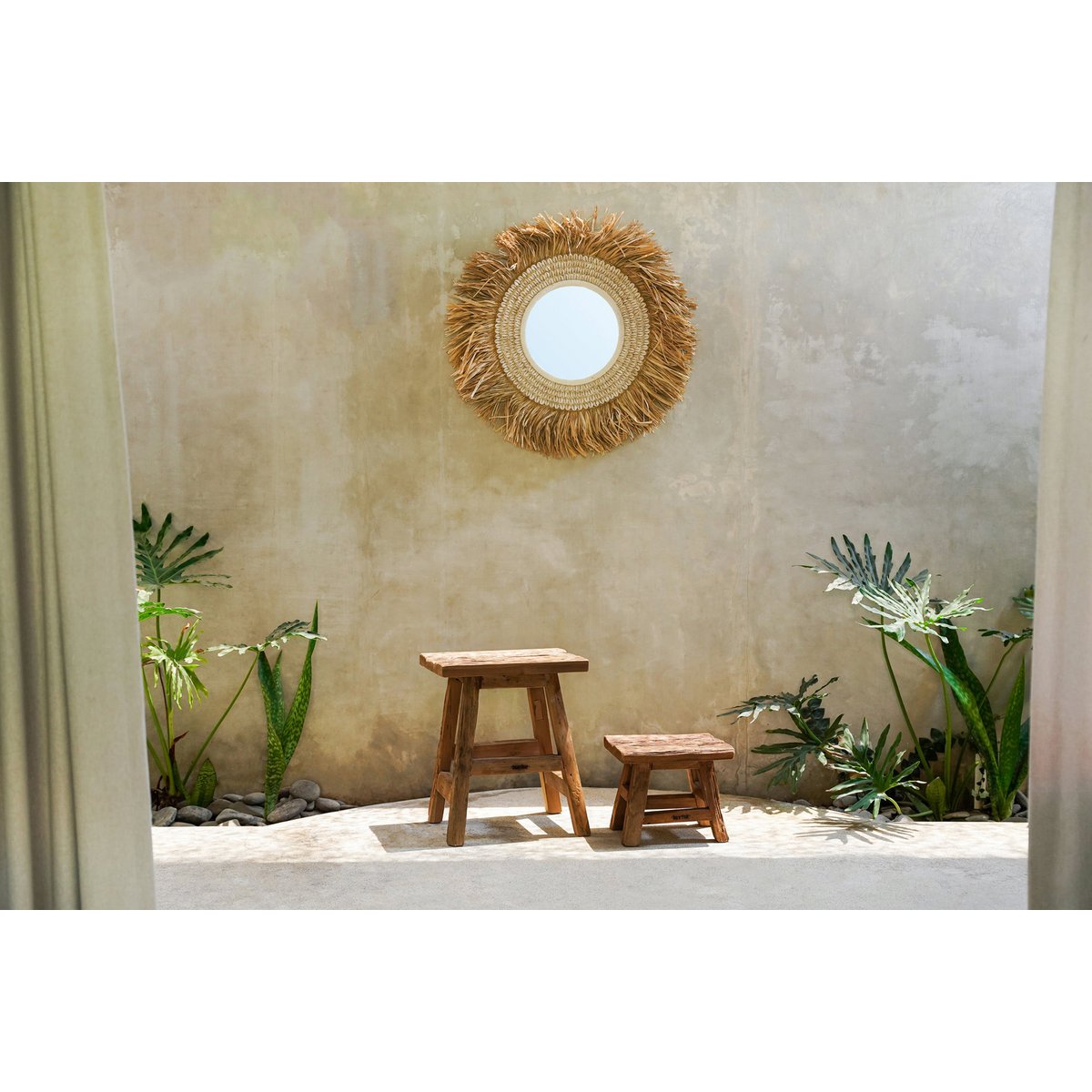 Yoke-Hocker – Natur – L