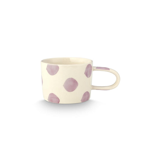 Mug with Ear Dots Lilac 350ml