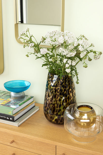 Hübsch Lunar Vase Bernstein