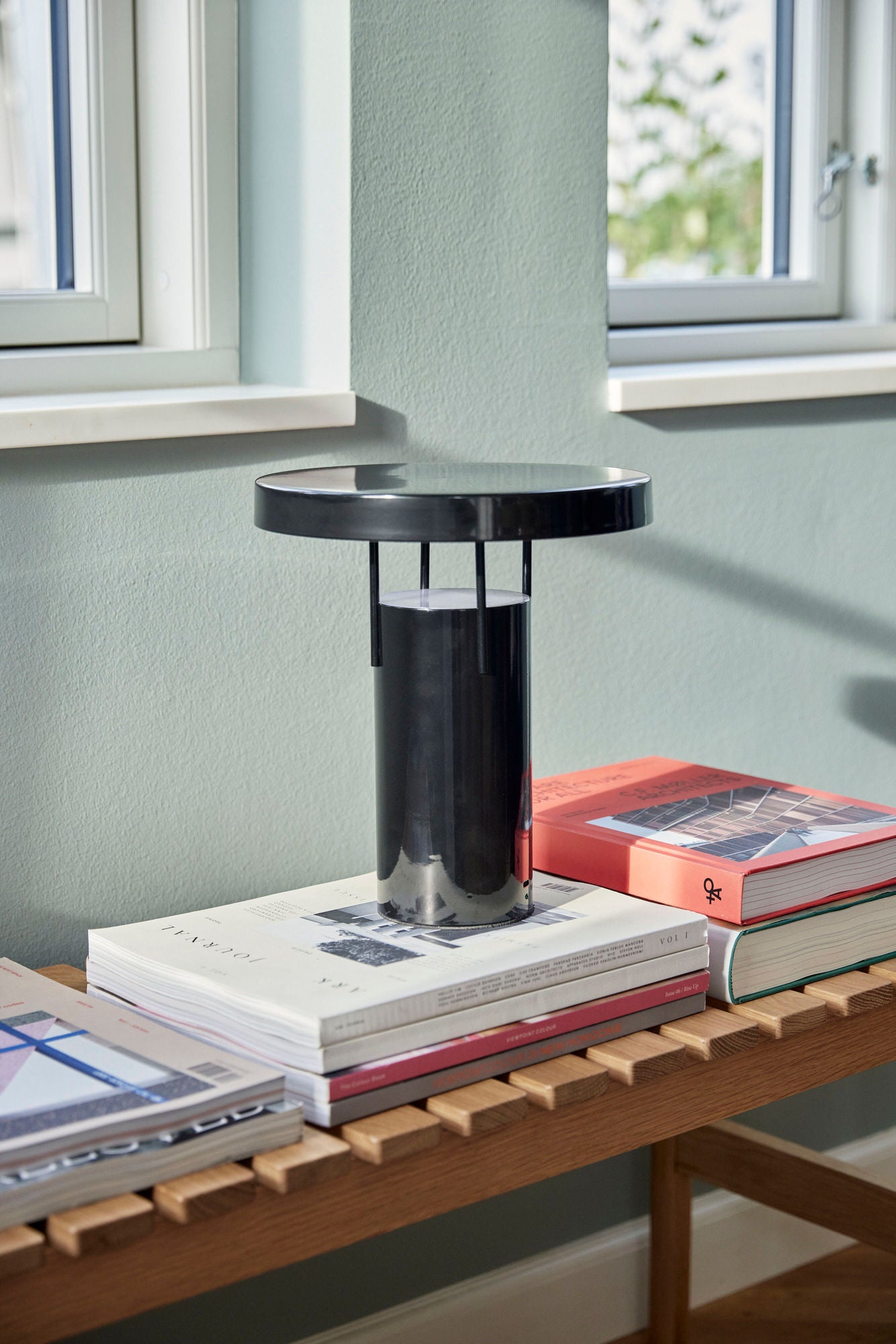 Hübsch BringMe Tragbare Lampe Schwarz