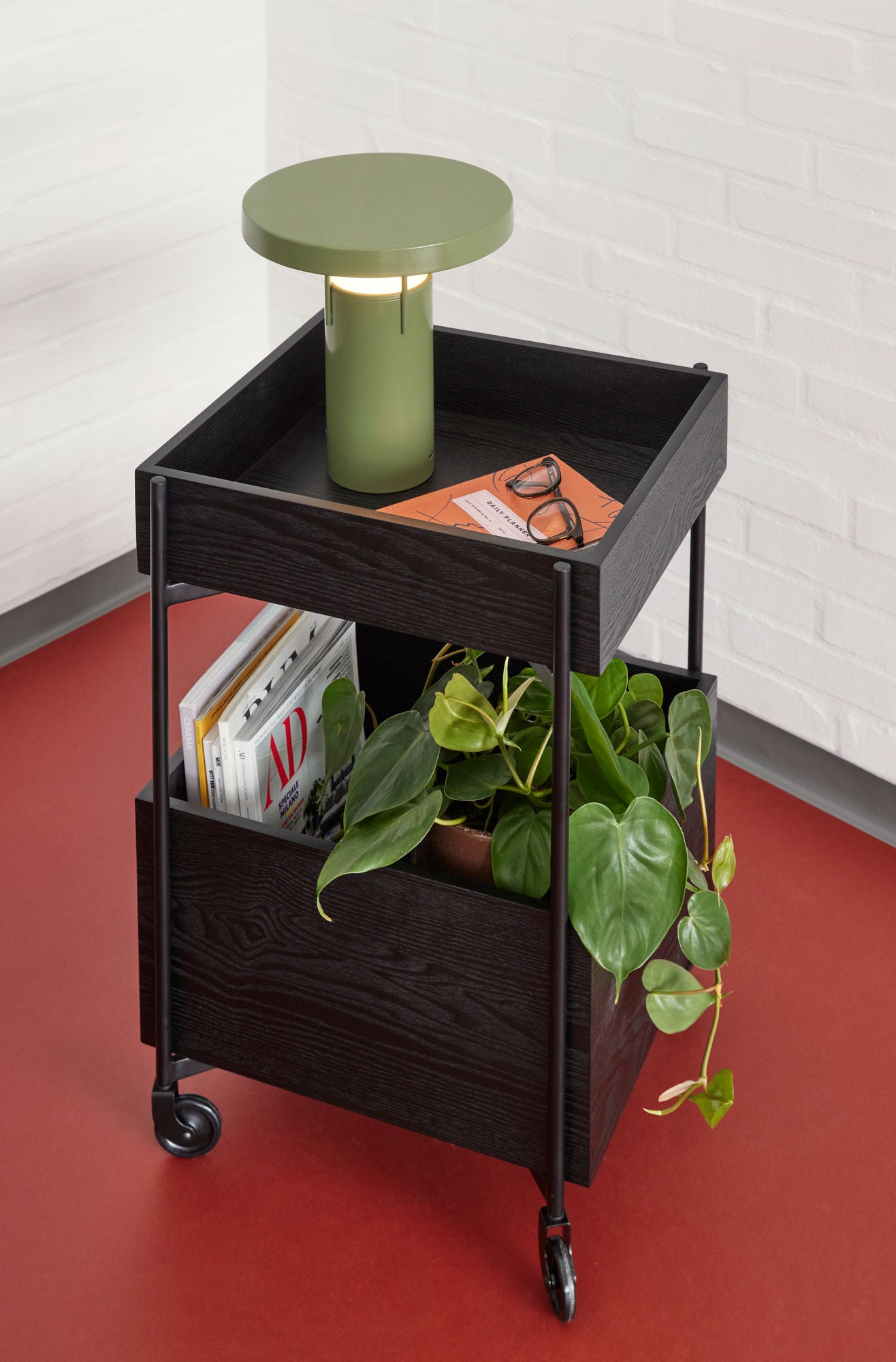 Hübsch BringMe Tragbare Lampe Grün