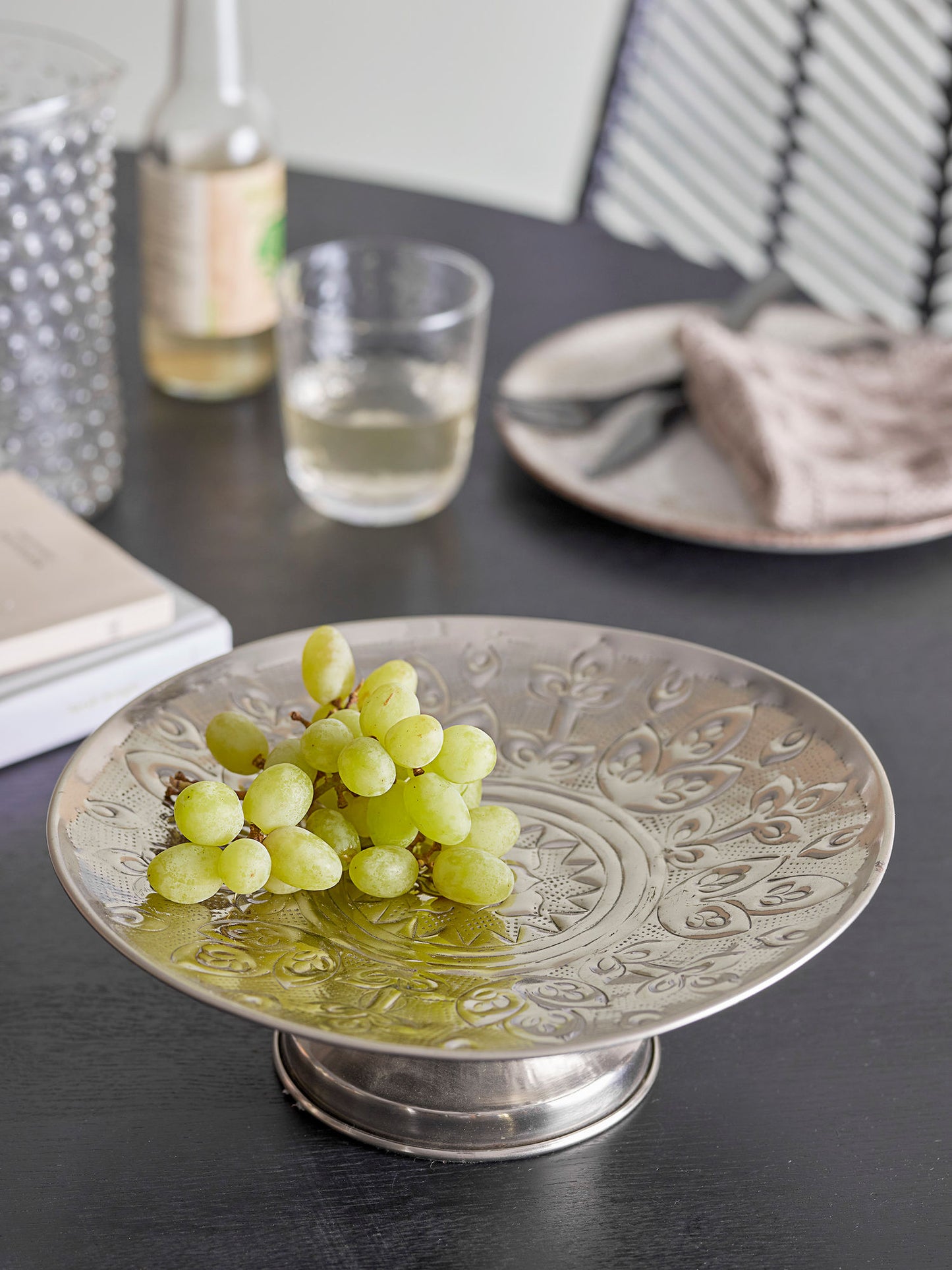 Bloomingville Litha Tablett, Silber, Metall