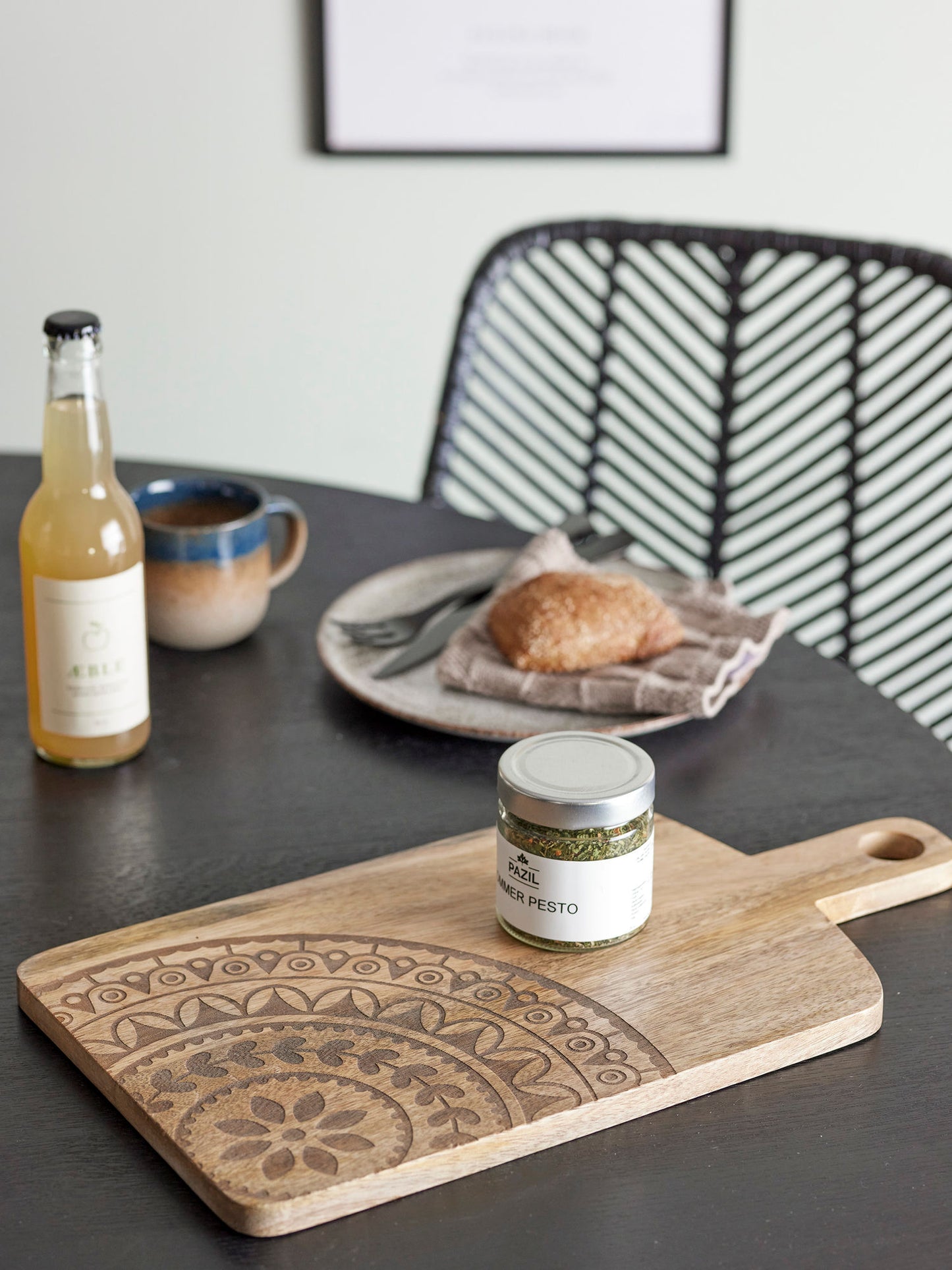 Bloomingville Vanilla Servierbrett, Natur, Mango