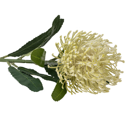 Bloomingville Needle Flower Stiel, Gelb, Künstliche Blumen