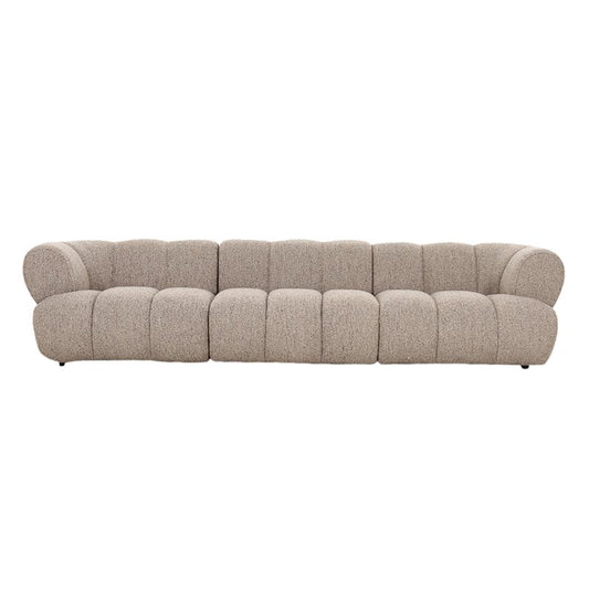 Sofa New York 4-Sitzer Sand Bouclé