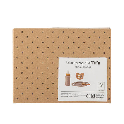 Bloomingville MINI Riina Spielset, Baby, Grau, FSC®100%, MDF