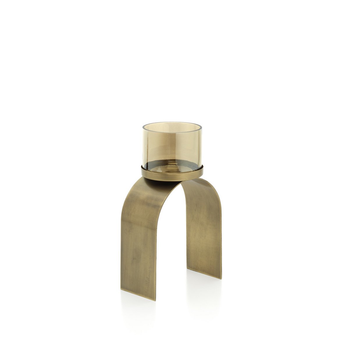 Der Bow Glow Teelichthalter – Gold – 2er Set