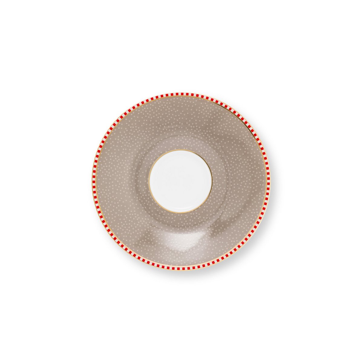 Espresso Cup and Saucer Blooming Tales Khaki