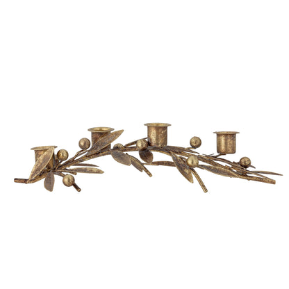Bloomingville Mirabel Kerzenhalter, Gold, Metall
