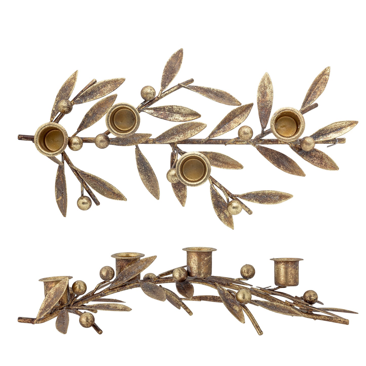 Bloomingville Mirabel Kerzenhalter, Gold, Metall
