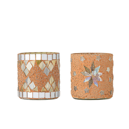 Bloomingville Miya Teelichthalter, Natur, Glas