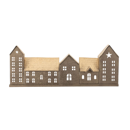 Bloomingville Noeli Teelichthalter, Gold, Metall