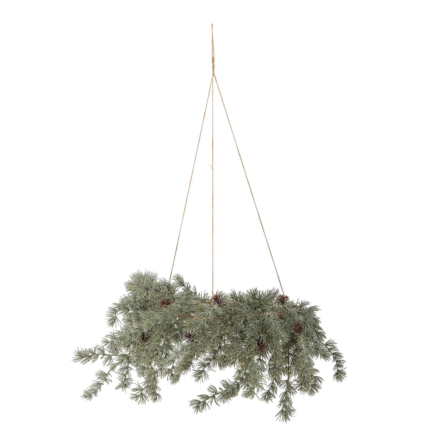 Bloomingville Cedar Kranz, Grün, Künstliche Blumen