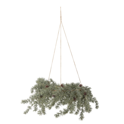 Bloomingville Cedar Kranz, Grün, Künstliche Blumen