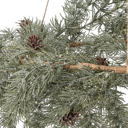 Bloomingville Cedar Kranz, Grün, Künstliche Blumen