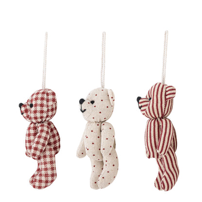 Bloomingville Salwa Ornament, Rot, Polyester