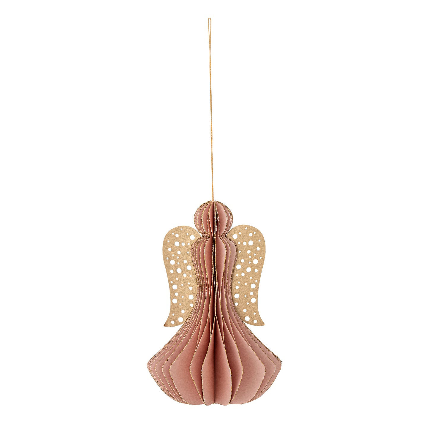 Bloomingville Ingi Ornament, Rose, FSC® Mix, Papier