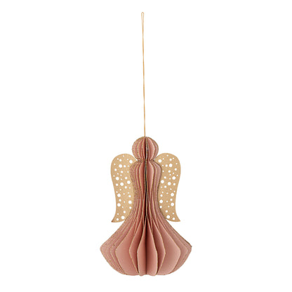 Bloomingville Ingi Ornament, Rose, FSC® Mix, Papier