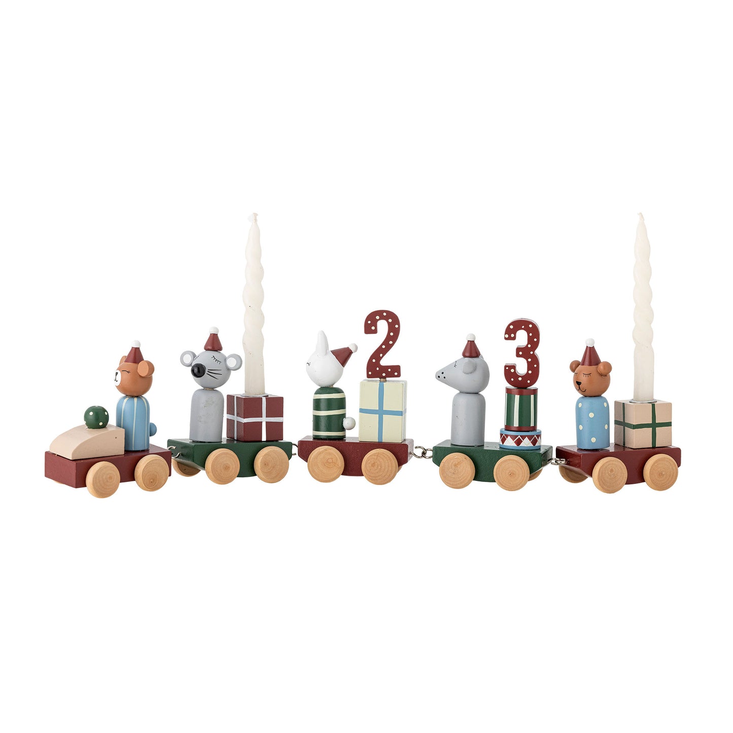 Bloomingville Junaid Deko, Bunt, FSC®100%, MDF