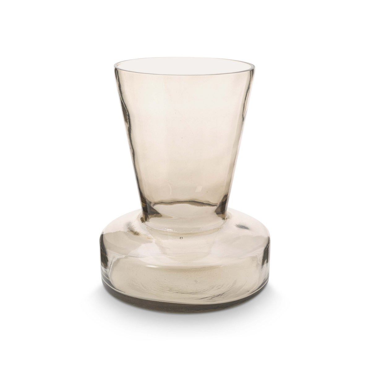 Vase Glass Mirre Sand Trumpet Small