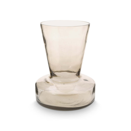 Vase Glass Mirre Sand Trumpet Small