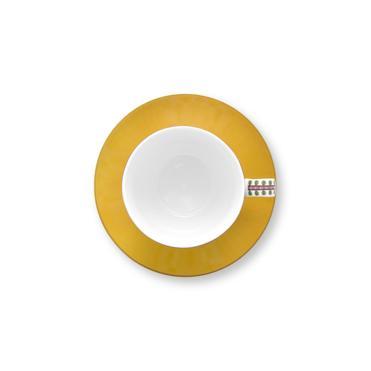 Pip Studio Teetassen und Untertassen Lily&Lotus Tiles Yellow