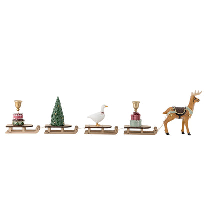 Bloomingville Dasher Deko, Bunt, Polyresin