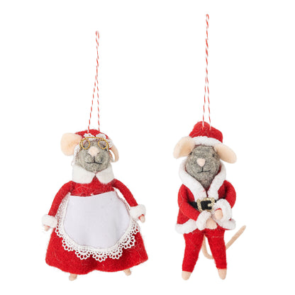 Bloomingville Peo Ornament, Rot, Wolle