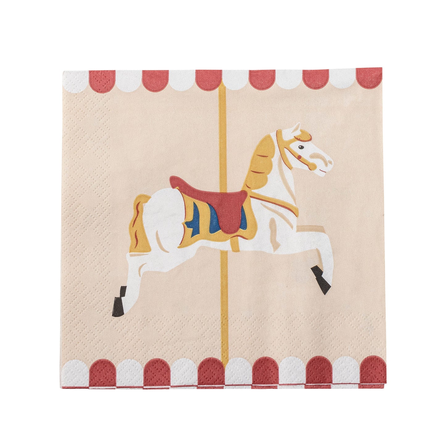 Bloomingville Merry-go-round Serviette, Bunt, FSC®Mix, Paper