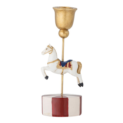 Bloomingville Merry-go-round Kerzenhalter, Bunt, Polyresin