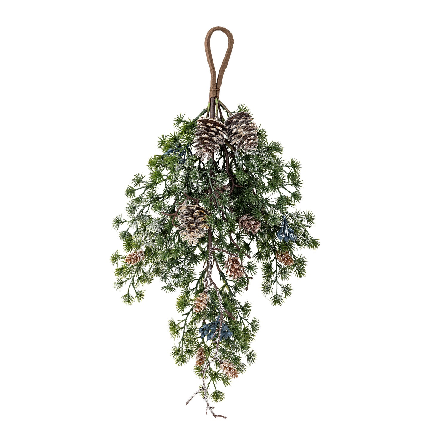 Bloomingville Cedar Deko, Grün, Künstliche Blumen