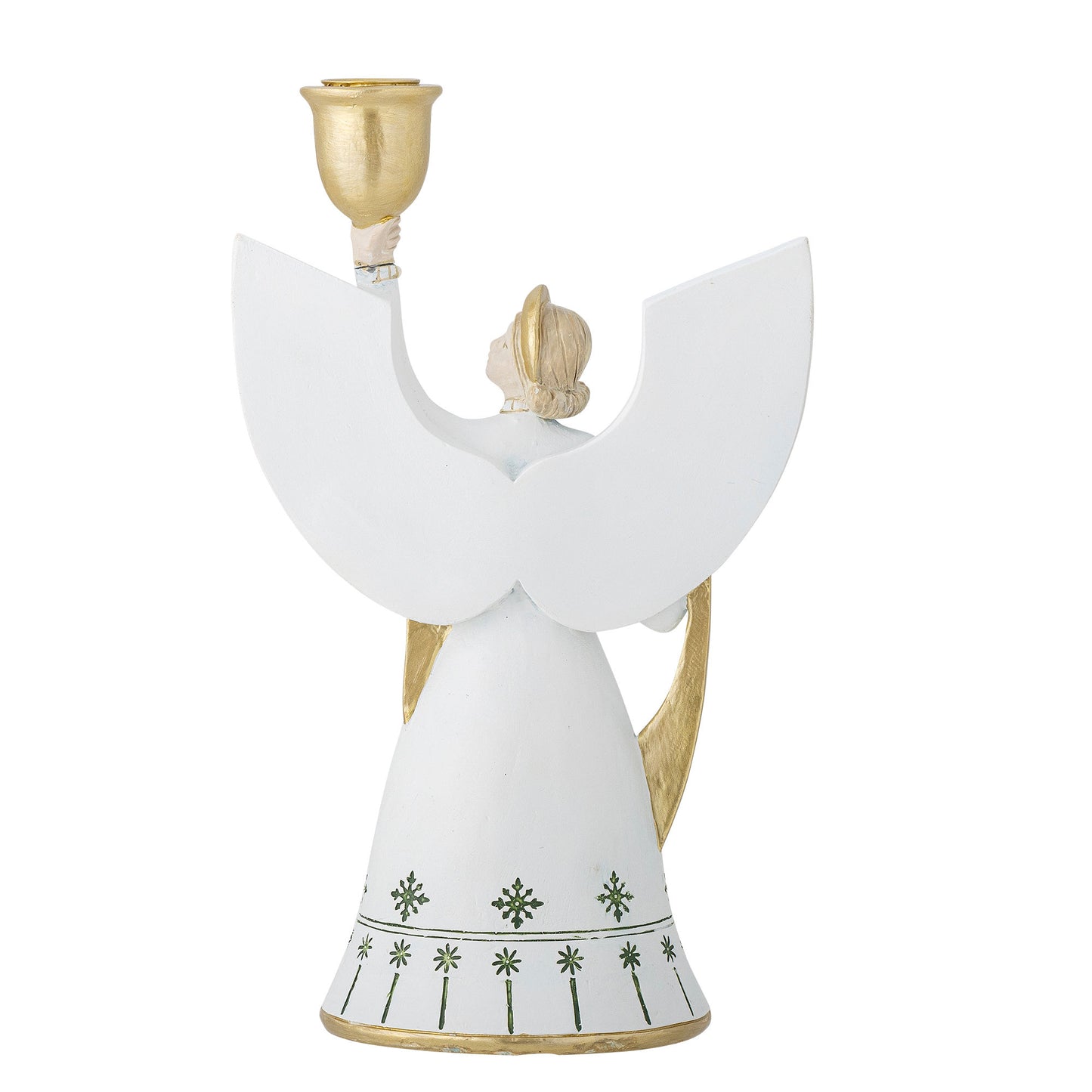 Bloomingville Evangeline Kerzenhalter, Weiß, Polyresin