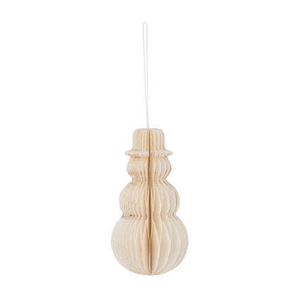 Bloomingville Felip Ornament, Weiß, FSC® Mix, Papier