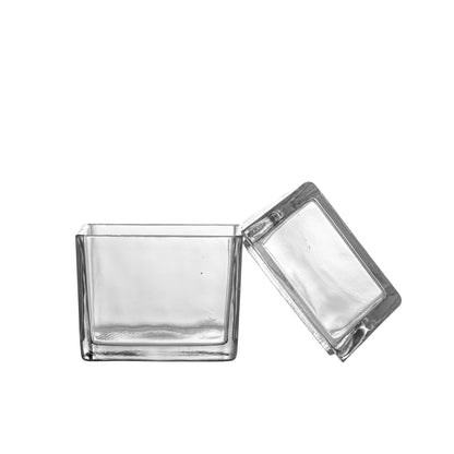 Bloomingville Elius Gefäß mit Deckel, Klar, Recyceltes Glas