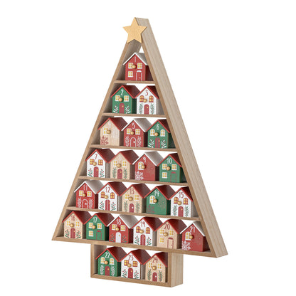 Bloomingville Calvin Kalender, Bunt, MDF