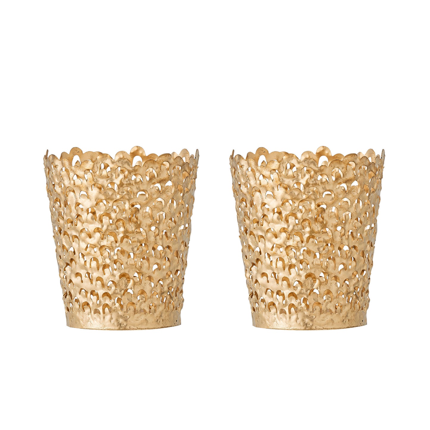 Bloomingville Mizou Teelichthalter, Gold, Metall