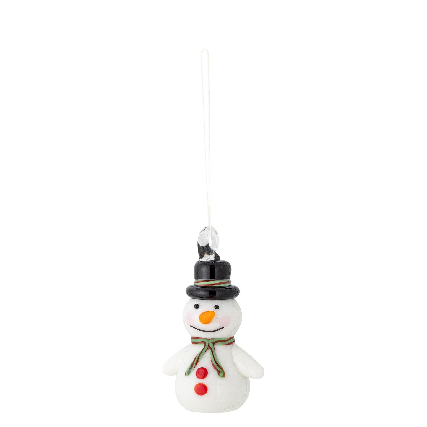 Bloomingville Festive Ornament, Weiß, Glas
