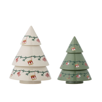 Bloomingville Yule Deko, Bunt, Steingut