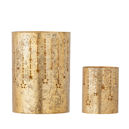Bloomingville Mista Teelichthalter, Gold, Metall