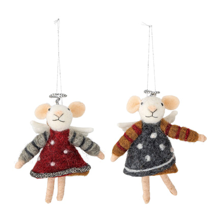 Bloomingville Peo Ornament, Bunt, Wolle