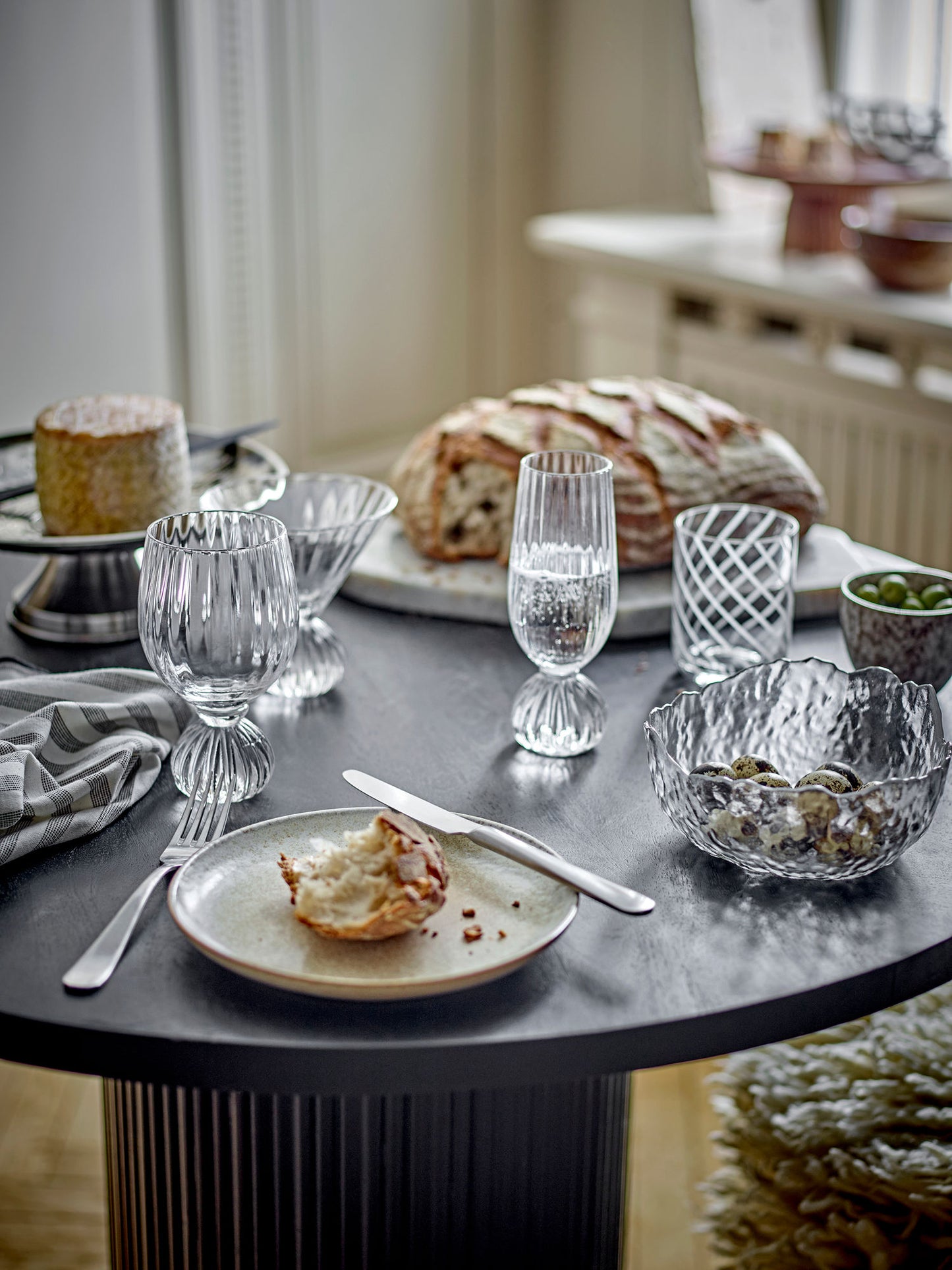 Bloomingville Taurin Weinglas, Klar, Glas