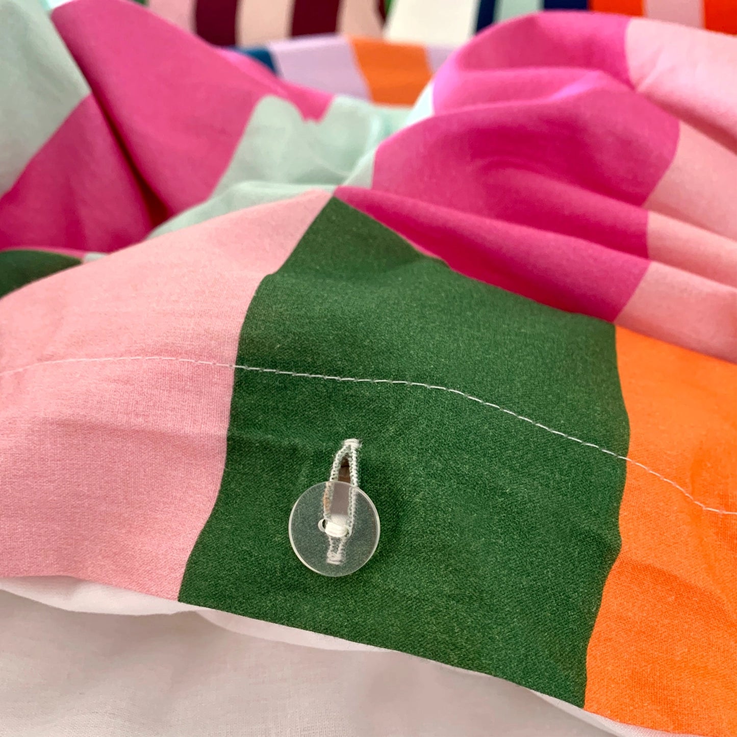 HAPPY FRIDAY Color Pop farbiger Bettbezug: 140x200 cm, 155x220cm OEKO-TEX®