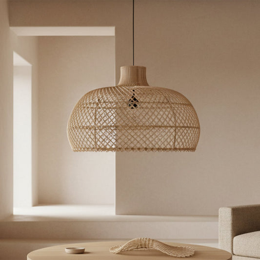 Labyrinth Hanging Lampe Naturel groß