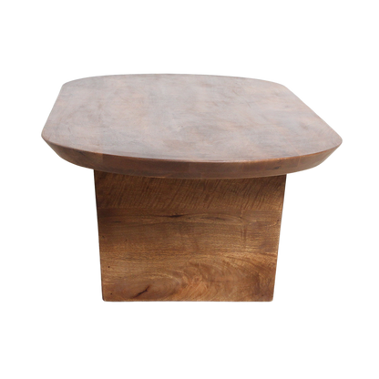 Bullnose Couchtisch braun